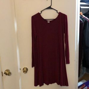 Red dress old navy